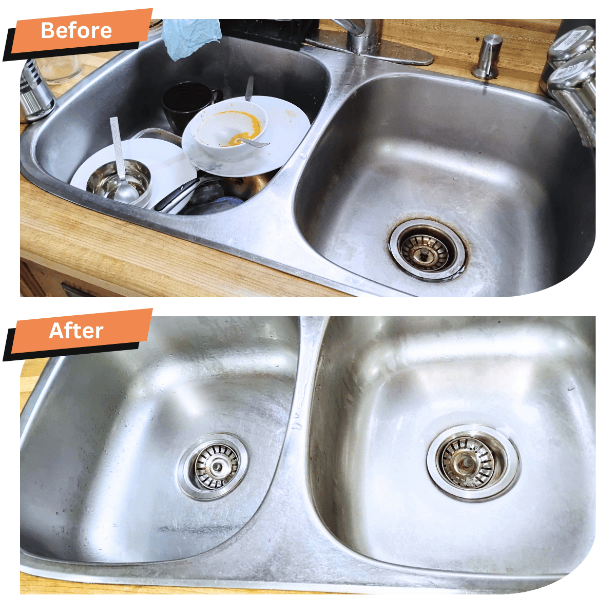 Kitchen Sink Clean